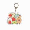 Acrylic Keychain: Japanese San-X Corner Creatures Anime Pendant for Backpack