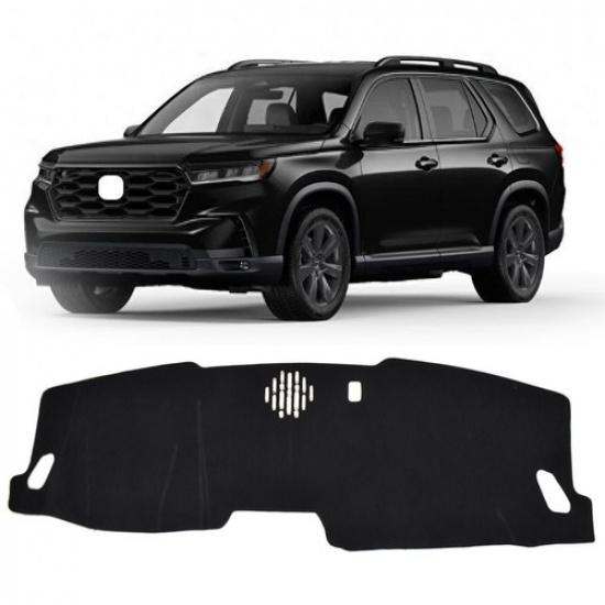 Black For Honda Pilot 2023-2025 Dashmat Dash Cover Dashboard Mat Car Cover