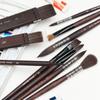 10Pcs Wooden Handle Painting Brush Set Animal Hair Art Supplies Paint Brush Pen Set  Watercolor