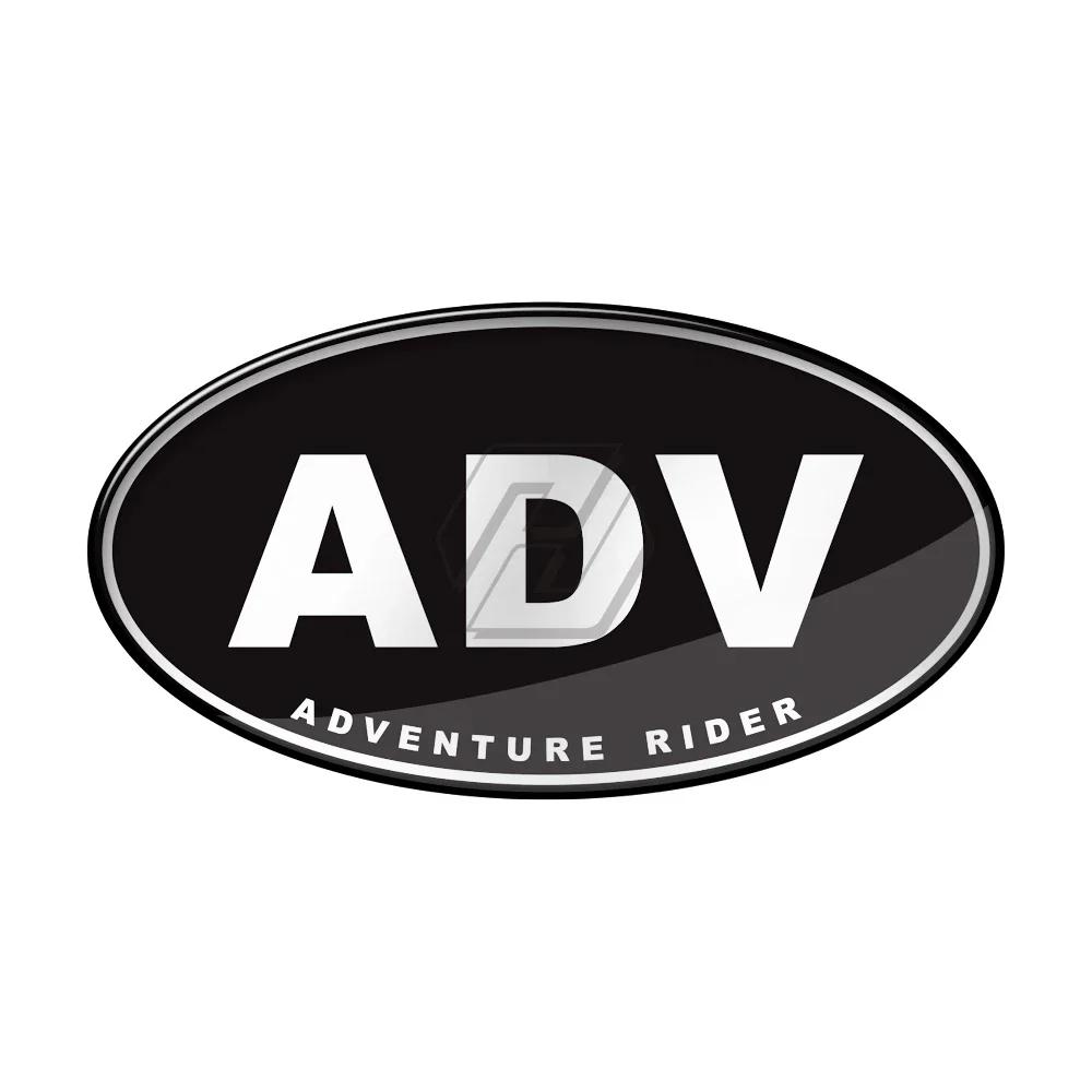

Adventure Stickers 3D Resin Motorcycle Decal Adventure Rider ADV Sticker чорний