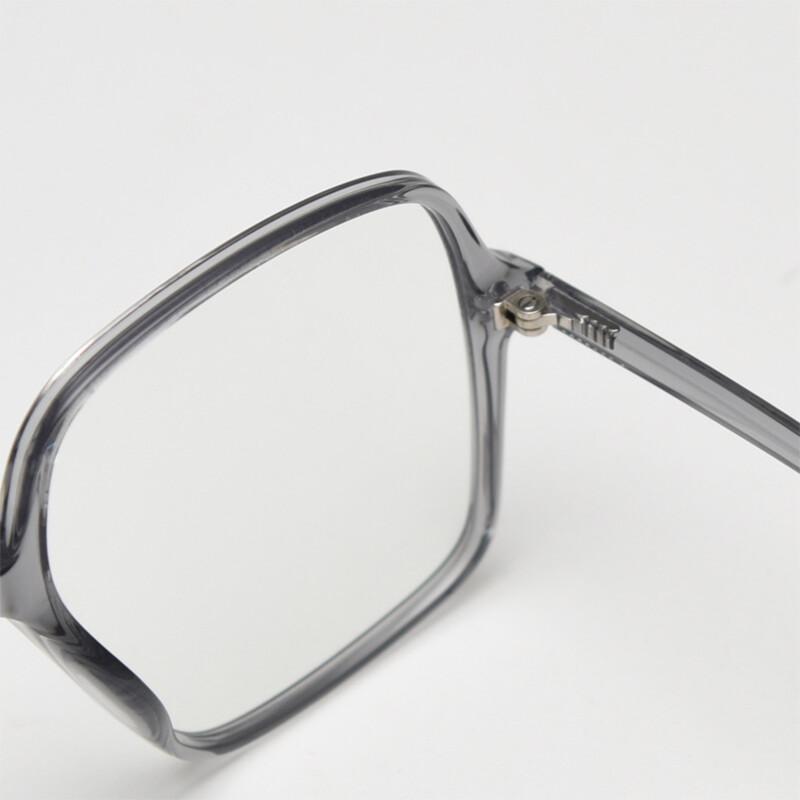 New Large Frame Myopia Glasses Anti Blue Light Ultra Light TR90 Computer Goggles Fashion Eyewear