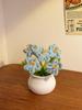 Sunflower Hand-Knitted Woolen Yarn Bouquet - Small Decorative Gift for Home