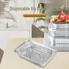 Disposable Rectangular Aluminum Foil Food Container