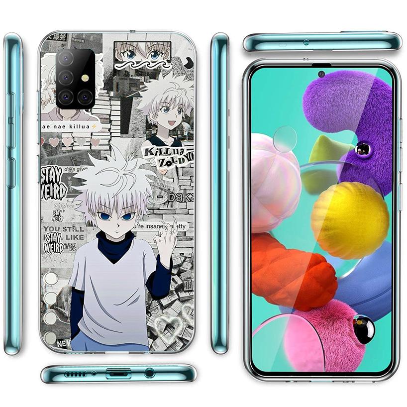 Anime Hunter X Cover Phone Case For Samsung Galaxy A12 A22 A32 A52 A72 A02S Phone Case Note 20 Ultra 10 S10 Plus A51 A71 A50S A2