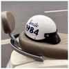 Trendy Brand Retro Harley Electric Car Motorcycle Helmet Personalized Windshield Summer Hard Hat Men and Women Sun Protection