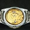 Gebrauchte Seiko 5 Automatik Herrenuhr aus Japan mit seltenem goldenem Uhrwerk 575a-a304781-2