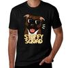 STAFFY SQUAD Brindle TShirt Casual Soft Cotton Short Sleeve Tee