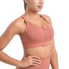 Grote Maten Prachtige Rug Schokbestendige Sportbeha met YKK Rits - Verstelbaar voor Hardlopen en Fitness, Ondersteunt tot 90 kg.
