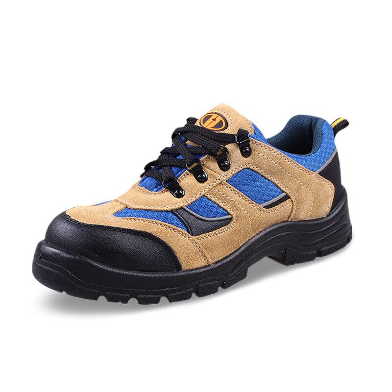 U-work Unisex Anti-Smash Anti-Puncture Anti-Static Safety Shoes PAD-C1721YL 40