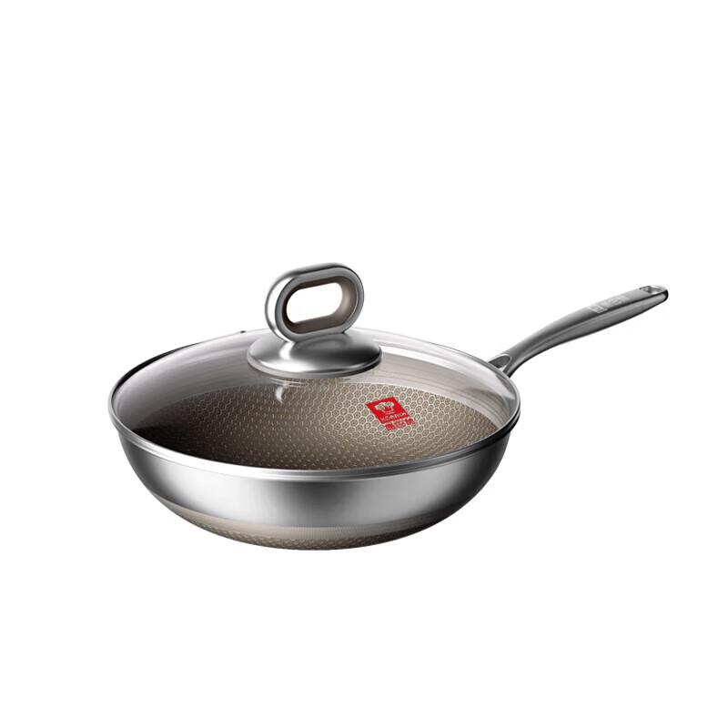 KOBACH 32cm Titanium Honeycomb Non-Stick Wok