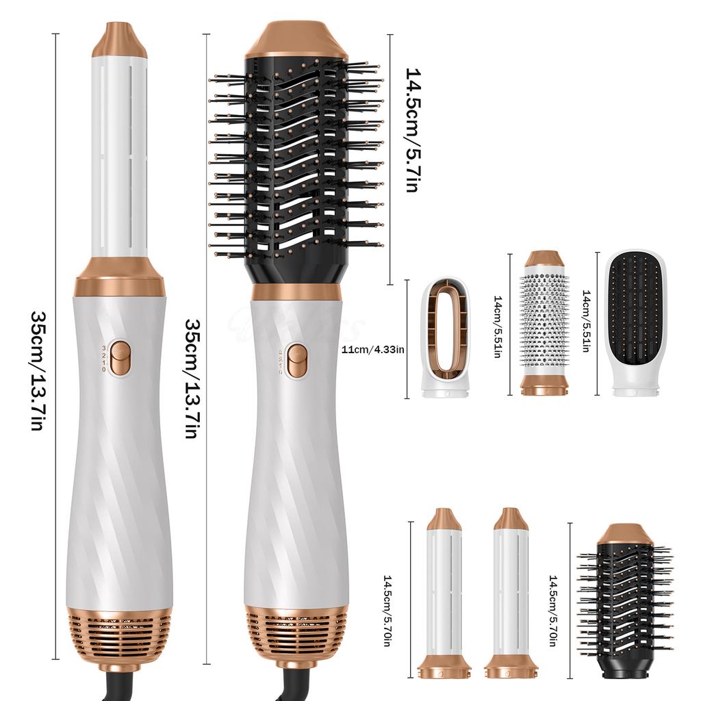 EU Warehouse Dropshipping Air Styler Auto Curl Hair Dryer and Styler 1000W High End Powerful Hair Dryer Multi Styler With 6 In 1