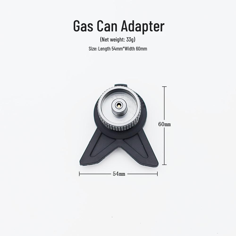 

Адаптер для походной плиты с роликовой подставкой для длинного газового баллона серый