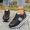 Fashion New Women Sneakers Platform Shoes Leather Patchwork Casual Sport Shoes Ladies Outdoor Running Vulcanized Shoes Zapatillas Mujer