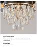 Chinese Style Luminous Crystal Chandelier: Modern Luxury Lighting for Living Rooms and Halls
