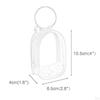 Clear Figure Display Bag Collectibles Case for Mini Figures Zipper Closure Dustproof