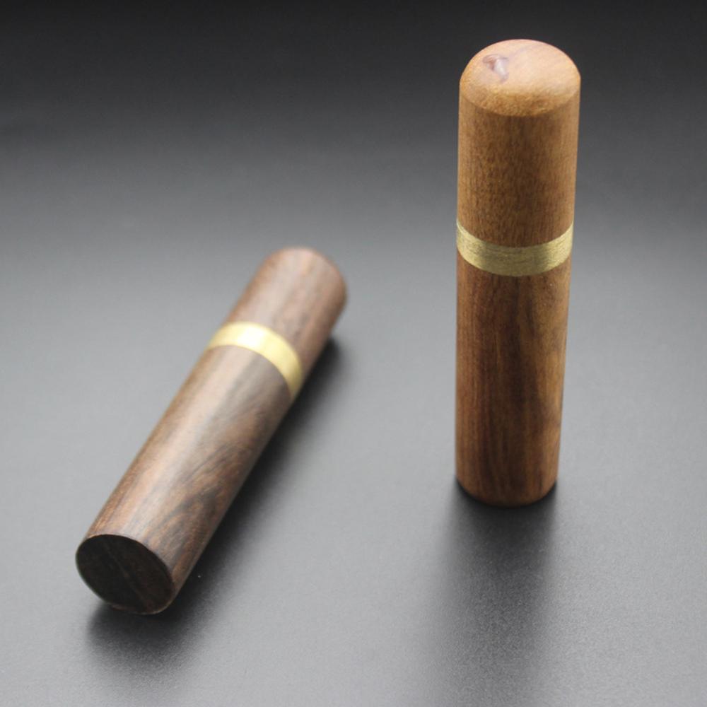 Sewing Needles Holder Storage Case, Versatile Wooden Needle Case, DIY Handmade Leather Wood Storage Box Hand Crafts Knitting Toothpick Holder