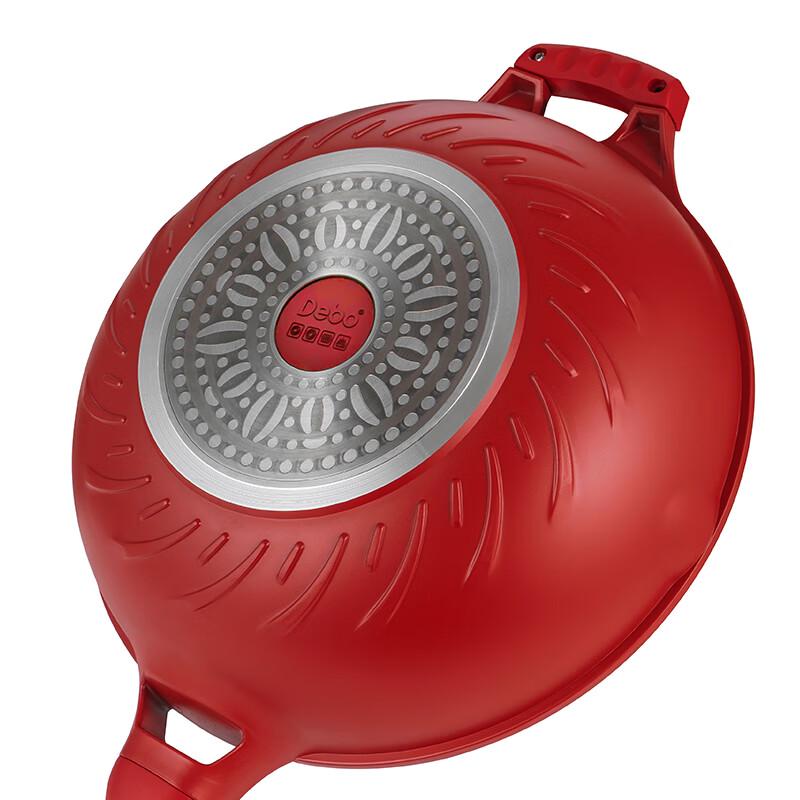 Debo 32cm Universal Wok with Standable Lid
