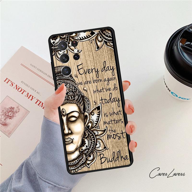 Buddha Siddhartha Gautama phone case For Samsung Galaxy S24 S25 S23 S22 Ultra Note 10 20 Plus S20 S21 FE Cover