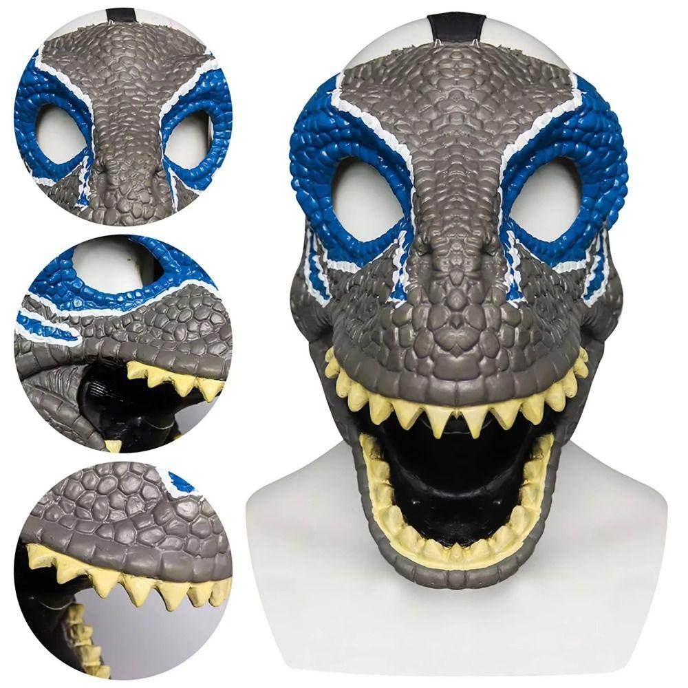 Cosplay Rekvizity Halloweenská Maska Dinosaurus Pohyblivá Čelist Dračí Pokrývka Hlavy Dinosauří Pokrývka Hlavy na Párty