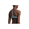 Nike Jednolity Kolor Logo Biustonosz Sportowy Kobiety Bielizna Sportowa Szary 832093-065