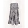 Specchio Rose Pleated Woven Long Skirt 441 244