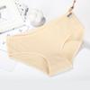 10 Stück Zufällige Farbe Damen Baumwoll-Slips Höschen Bonbonfarbene Unterhosen