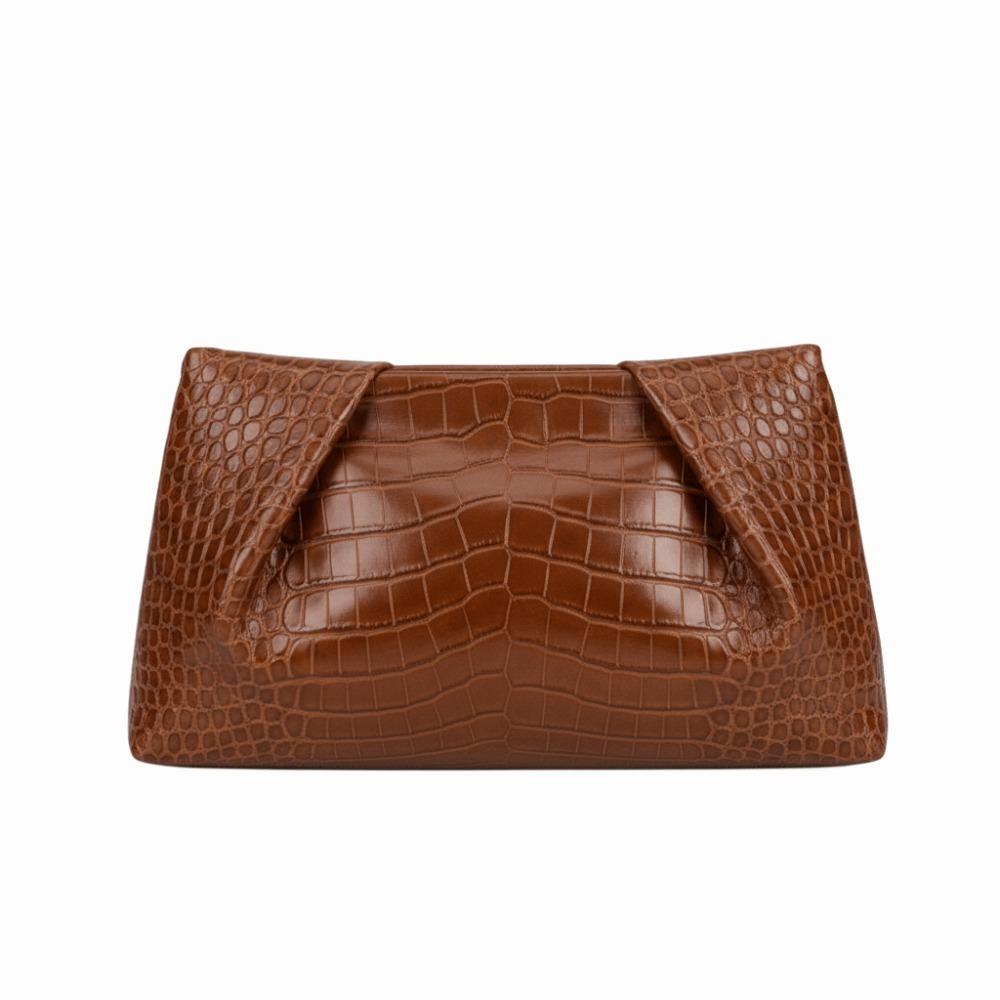 Borsa a clutch di alta gamma di grande capacità Borsa a tracolla leggera multifunzionale Stile retrò Design di lusso Borsa intrecciata Matrimoni