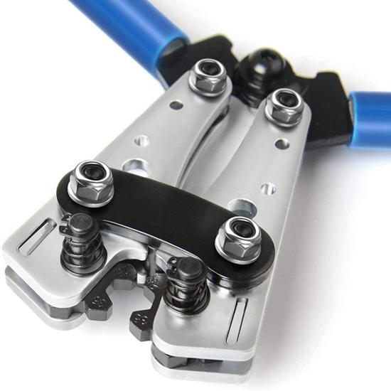 Wire Crimper Battery Cable Crimping Tool Cable Lug Crimper with Cable Cutter
