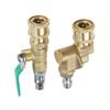 Quick Connector Tool As Picture 4500 PSI Washer 180 Swivel Connection 5mm Flat Spray Head Efficient Attachment