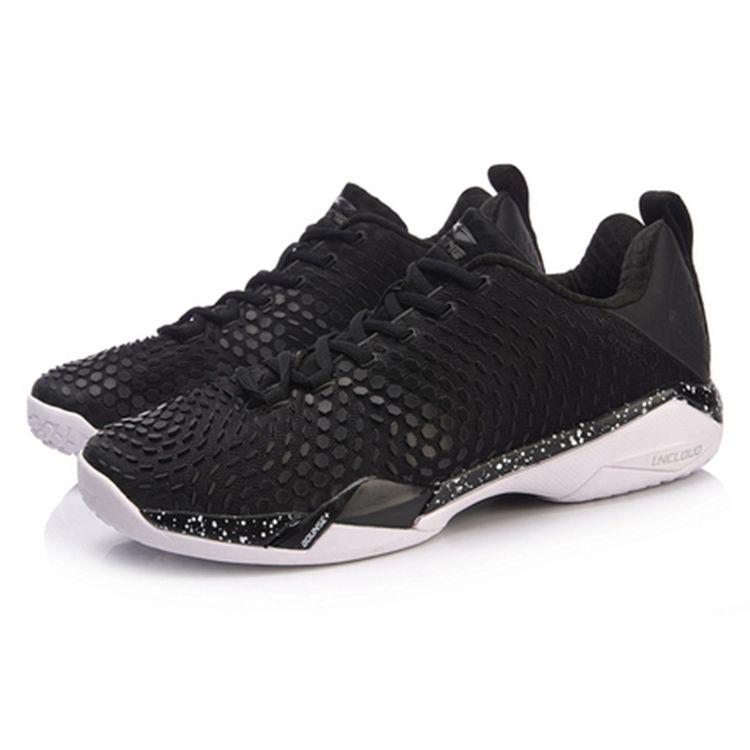 Li Ning Feng Ying Pro 2.0 Shock Absorption Rebound Badminton Shoes Unisex Shoes Black AYAN013-3