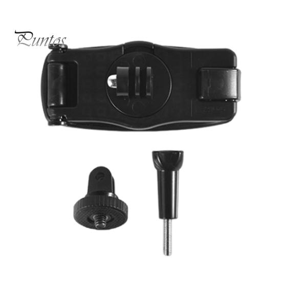 

Вращающийся на 360 градусов зажим для рюкзака для Insta360X4/Action3/4/Pocket/X3/Ace Pro Регулируемая конструкция с пряжкой Крепление для экшн-камеры на плечо рюкзака Sets