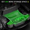 For Tesla Model Y Juniper 2026 Rear Trunk Side Storage Box Cargo Organizer TPE Bin Box Flocking Mat Partition Board Accessories
