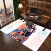 Backstreet Boys Personalized Crystal Velvet Carpet, Customized Name Text Soft Anti‑Slip Rug for Living Room Bedroom