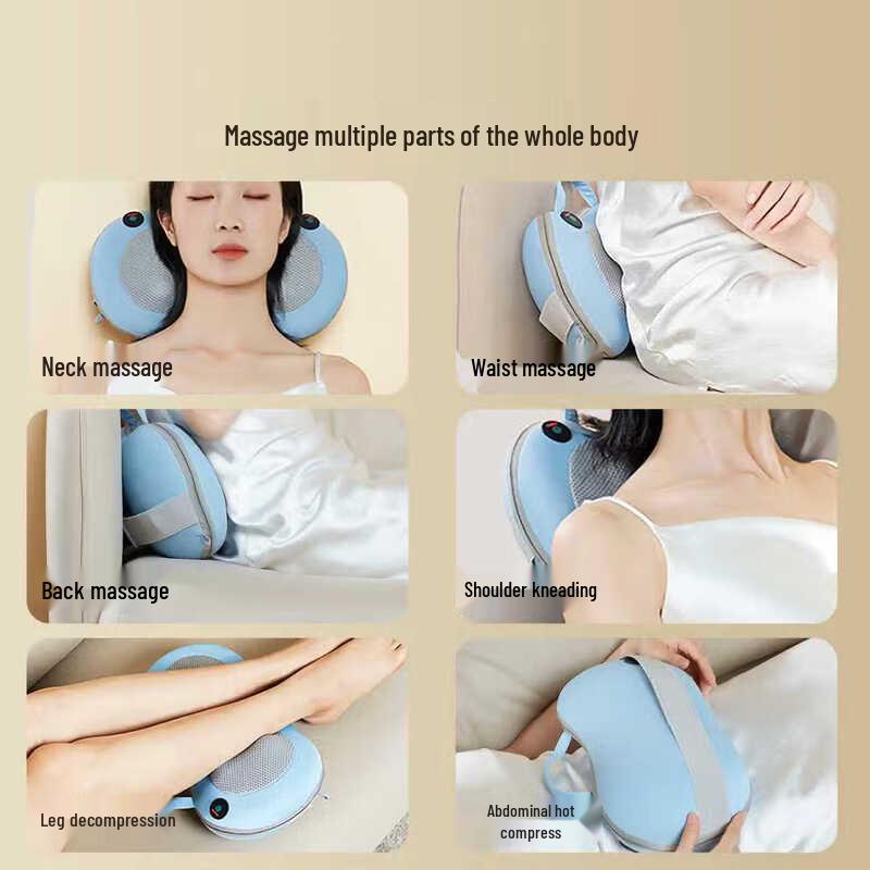 MIAOJIE M3 Multi-functional Body Massager Pillow CN Plug (adapter Included)