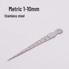 Stainless Steel Metric & Imperial Feeler Gauge Set (1-60mm)