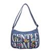 Alphabet canvas bag women's large capacity 2025 new casual handheld cloth bag student class shoulder bag leisure bag