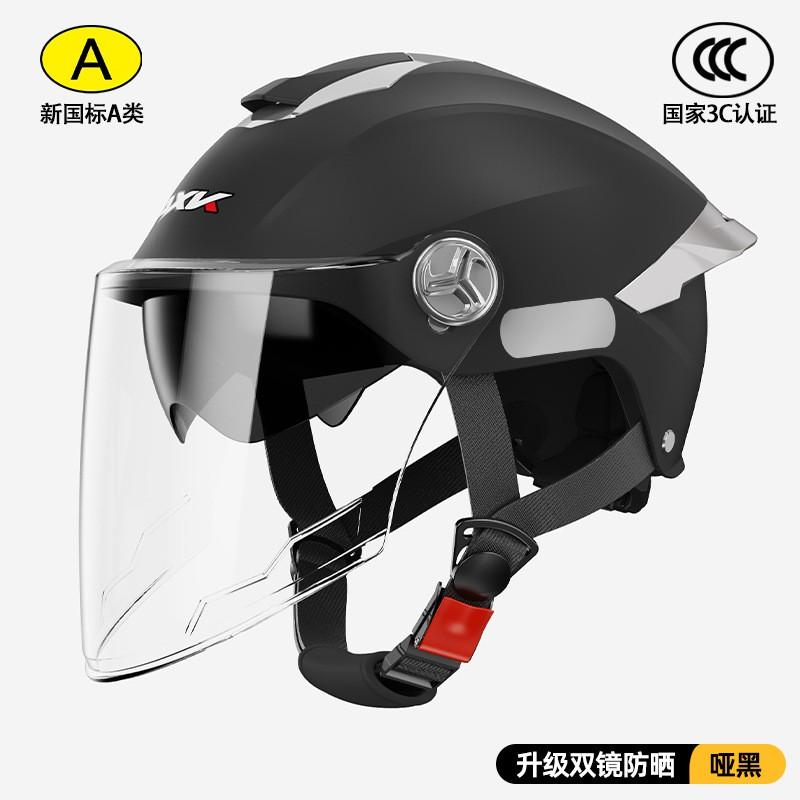 DOT ECE Certified Full Face Motorcycle Helmet Men Women ABS Shell Dual Lens Visor All-Season Use
