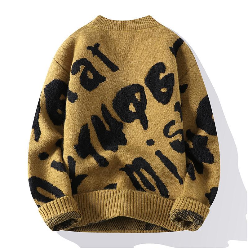 

Горячая распродажа, новый повседневный свитер с круглым вырезом, вязаный топ с длинными рукавами, свитер большого размера XXXXL хаки