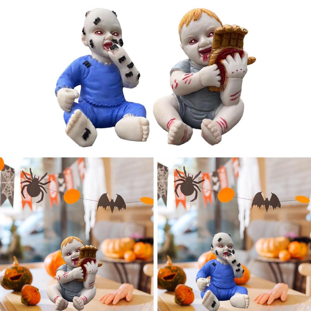 Boneca Assustadora de Halloween Boneca Fantasma de Halloween para Casa Assombrada Escritório Festival