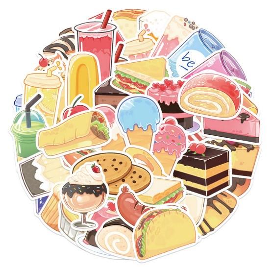 

1 комплект привлекательных водонепроницаемых многоцелевых высоковязких DIY дневник граффити мультяшных наклеек наклейка для детского чехла для телефона