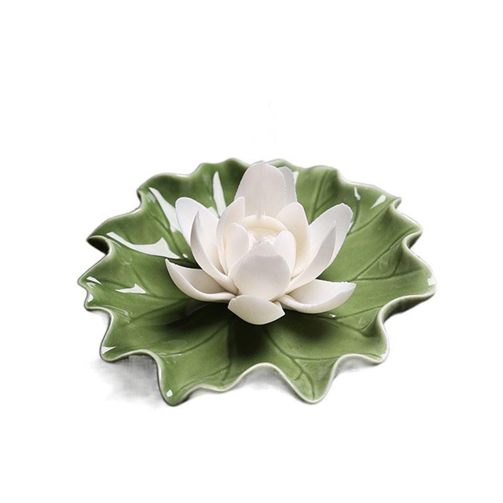 Handicraft Ceramic Incense Insert Holder Heat-resistant Aromatherapy Burner  Yoga