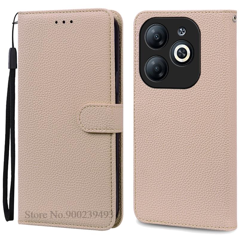 For Infinix Smart 8 / Smart 8 Pro Case Wallet Leather Flip Cover For Infinix Smart 8 Case 8 Plus X6525 X6525D X6525B Phone Cover