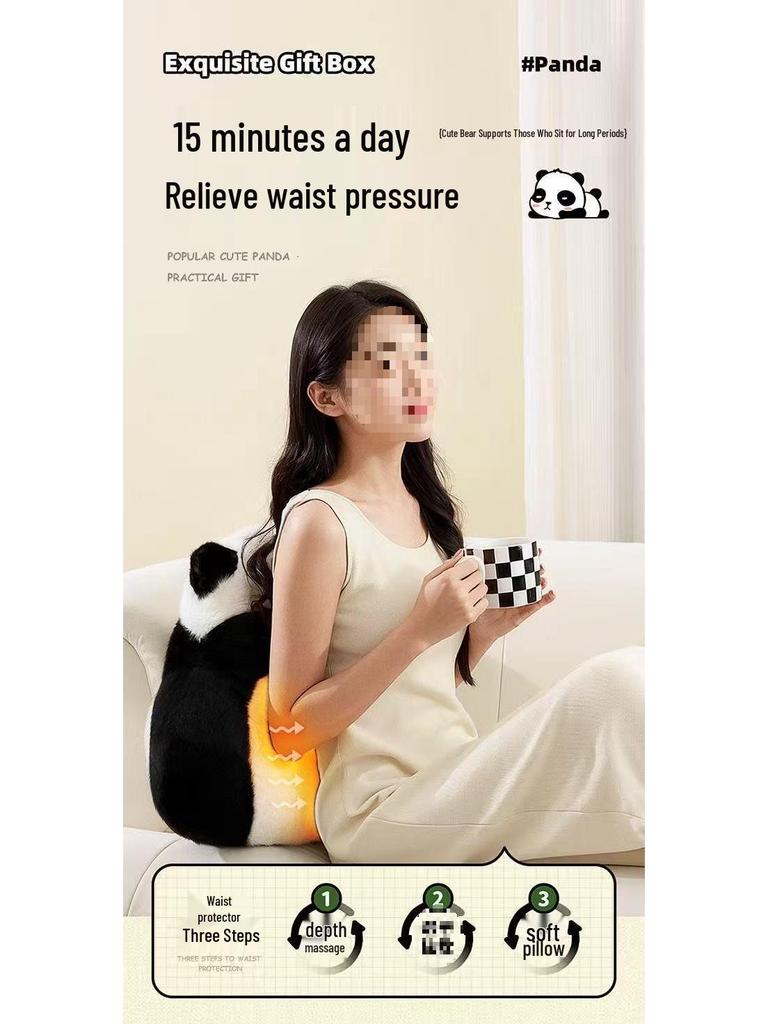 Panda Massage Pillow: Perfect Birthday, Graduation, or Anniversary Gift for Bestie, Girlfriend, or Wife.