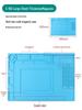 Deer Fairy Heat-Resistant Silicone Soldering Pad for Desktop Repair and Welding.