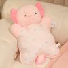 Creative Cartoon Little Bunny Bear Plush Funny Warm Hands Pillow Soft Stuffed Animal Salamander Doll Cushion for Kids Girls Gift