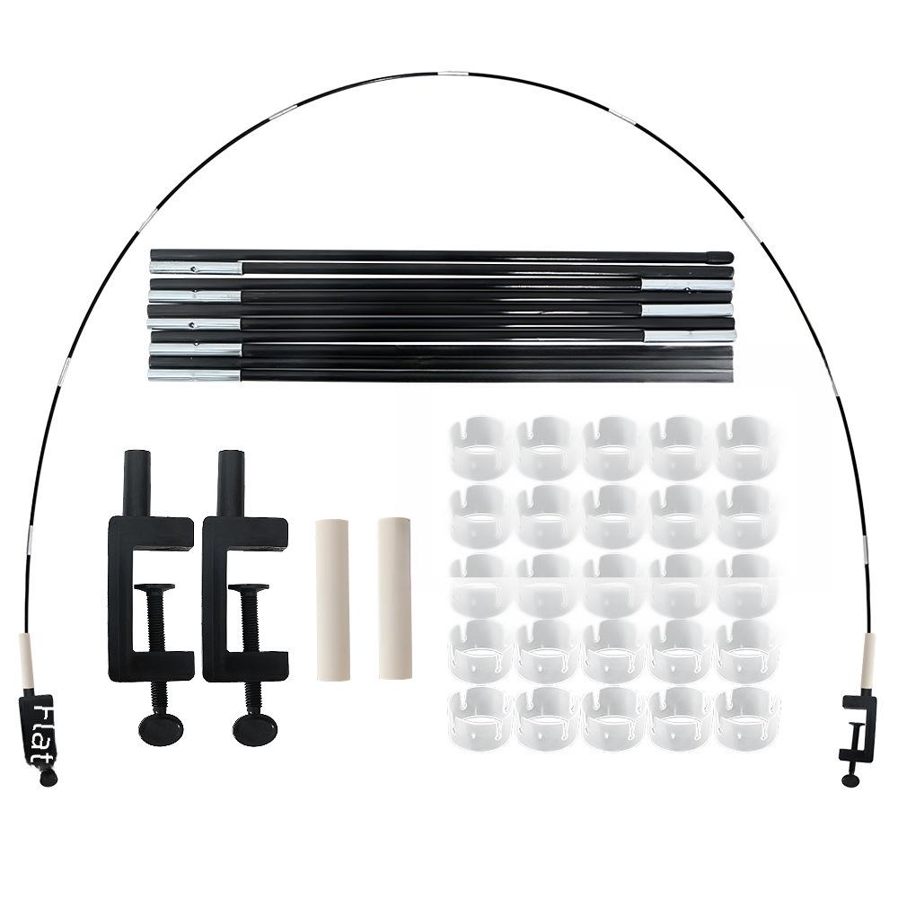 

Desktop Balloon Display Stand: 10-Section Fiber Rod Arch Set