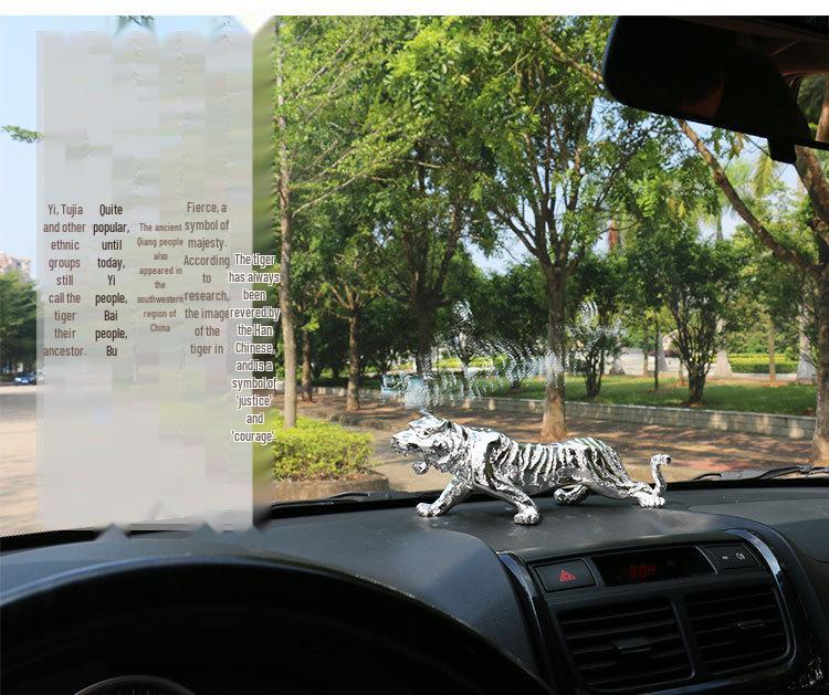 Large Domineering Men's Off-Road Vehicle Tiger Car Ornament & Perfume Diffuser