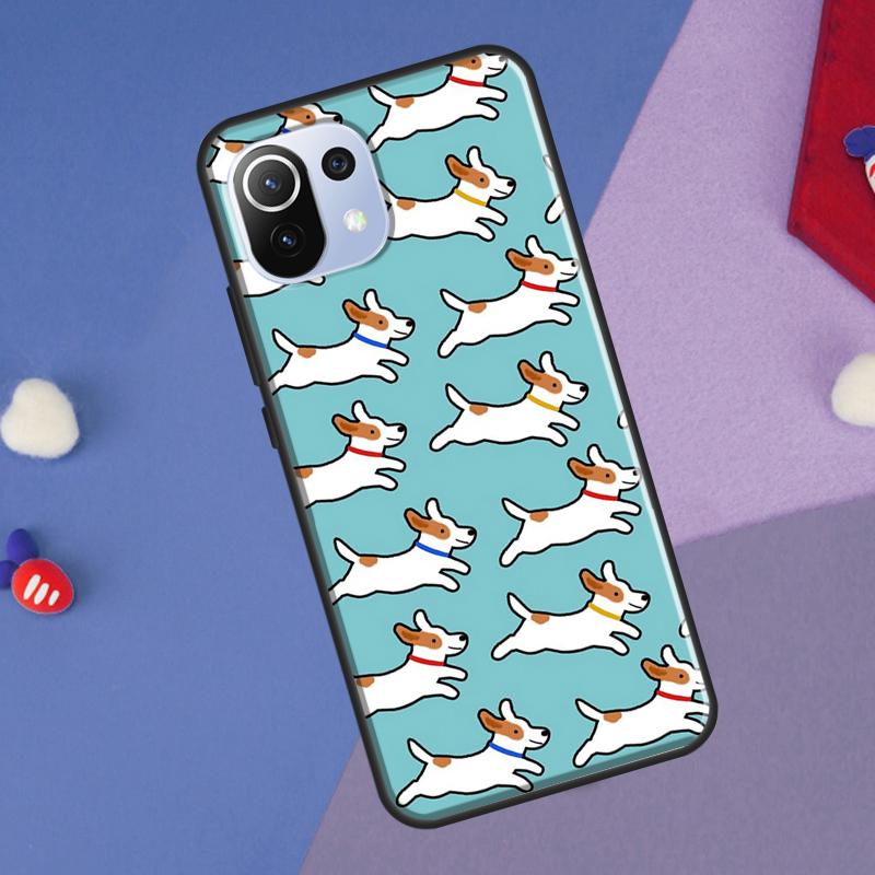 Jack Russell Terrier Dog Cover For Xiaomi 14 Ultra 13 11T 12T 13T 14T Pro POCO X6 X7 Pro X3 X5 F3 F5 F6 M6 Pro Case