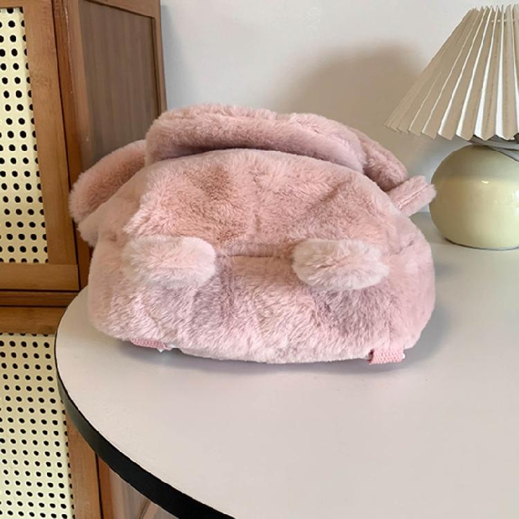Versatile Backpack Plush School Bag Rucksack Daypack for Books Laptops and More