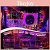 Led 200 20m With 8 Lighting Modes Halloween Decoration Hanging String Light